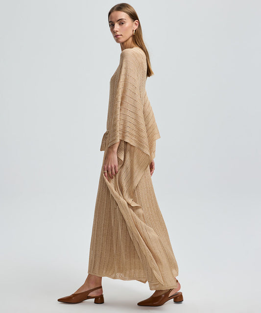 Batwing Sleeve Knit Dress