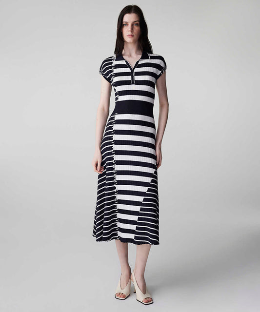 Striped Knit Dress