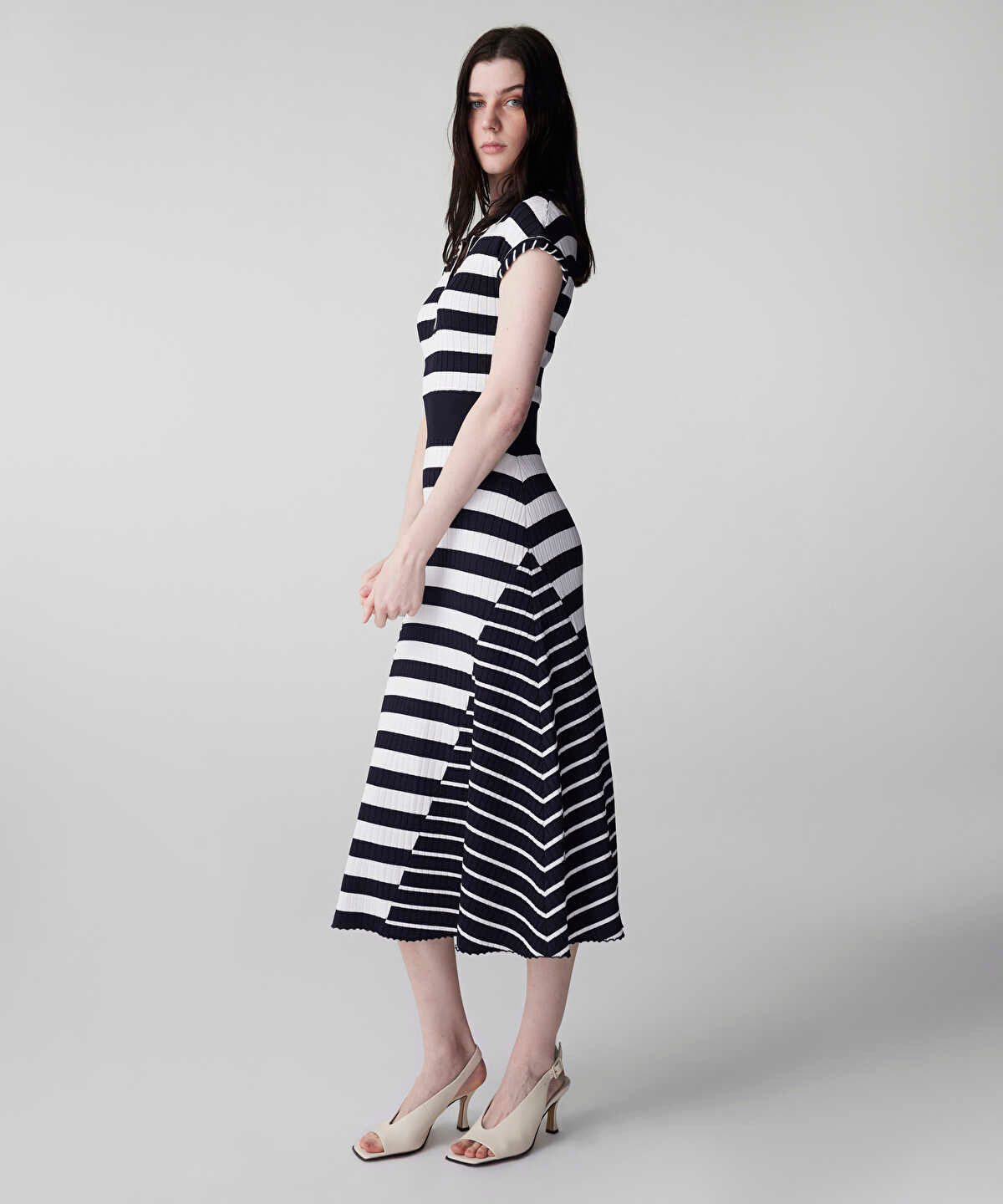 Striped Knit Dress