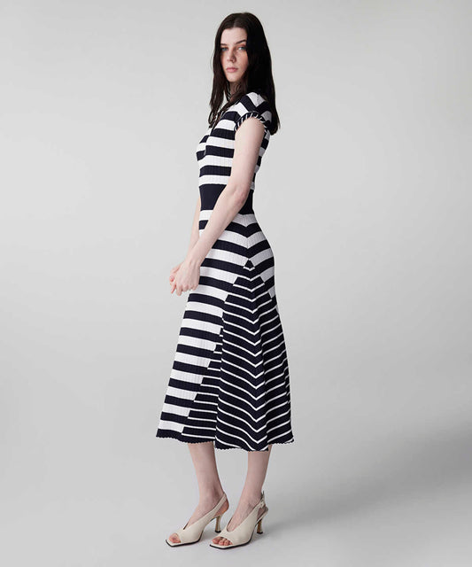 Striped Knit Dress