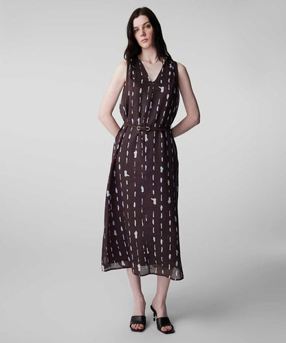 Printed Linen Dress