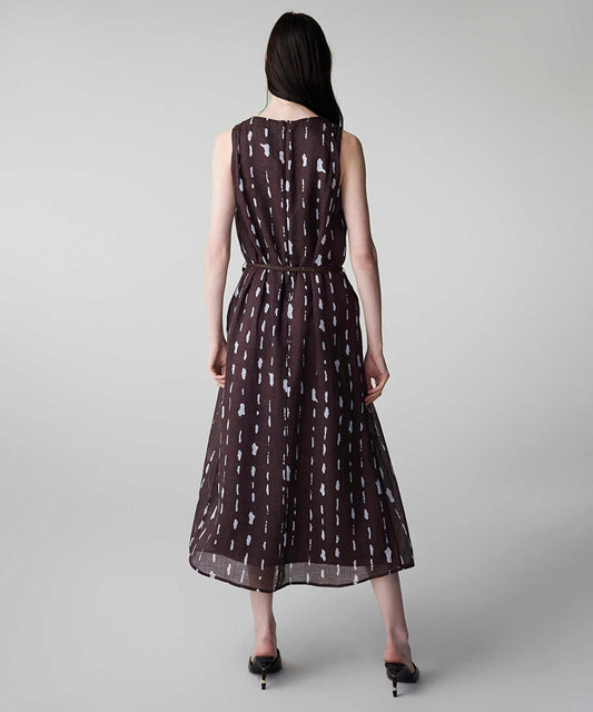 Printed Linen Dress