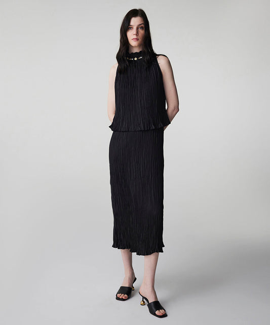Textured Embellished Dress