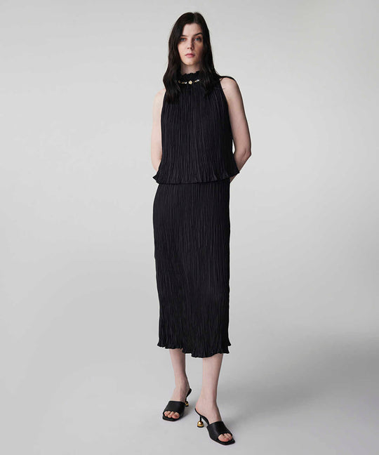 Textured Embellished Dress