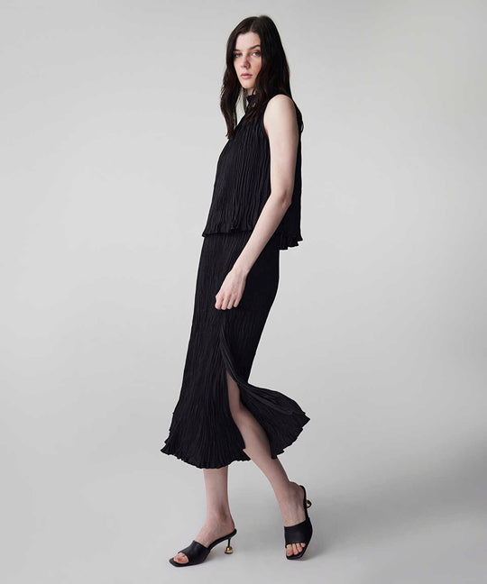 Textured Embellished Dress