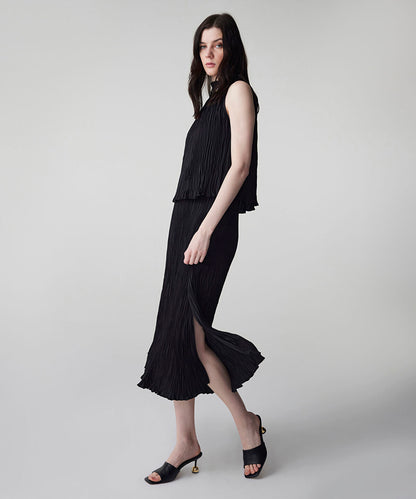 Textured Embellished Dress