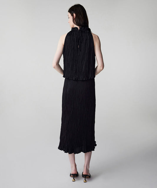 Textured Embellished Dress