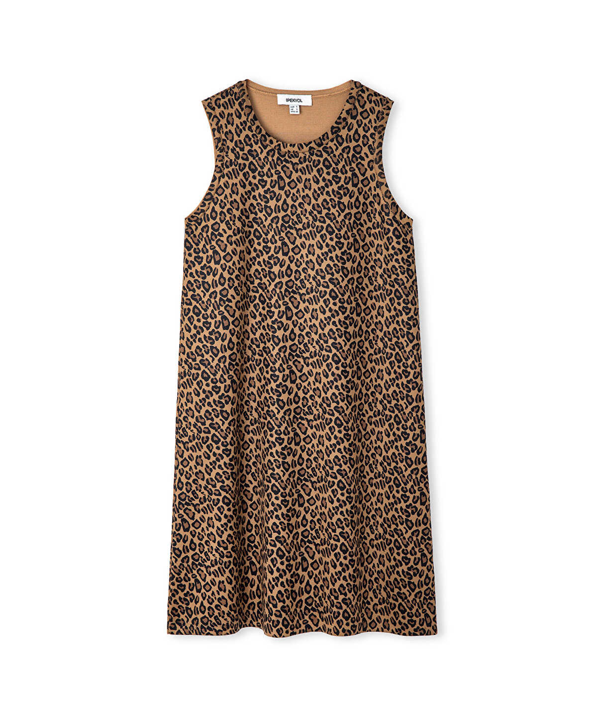 Leopard Print Knit Dress