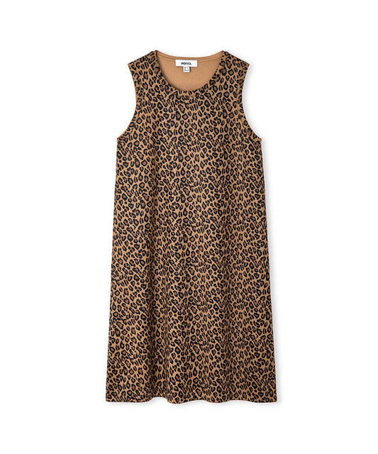 Leopard Print Knit Dress