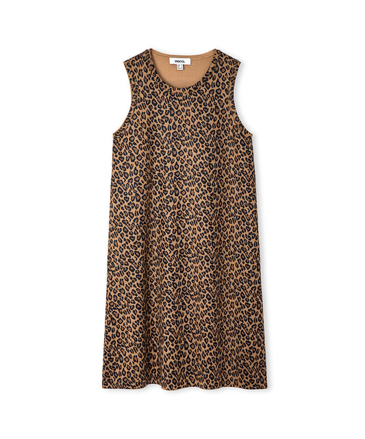 Leopard Print Knit Dress