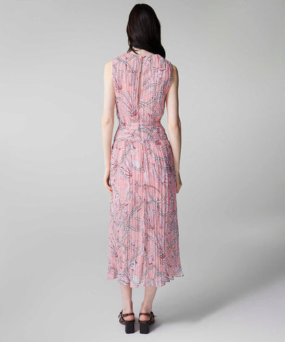 Printed Cutout Dress