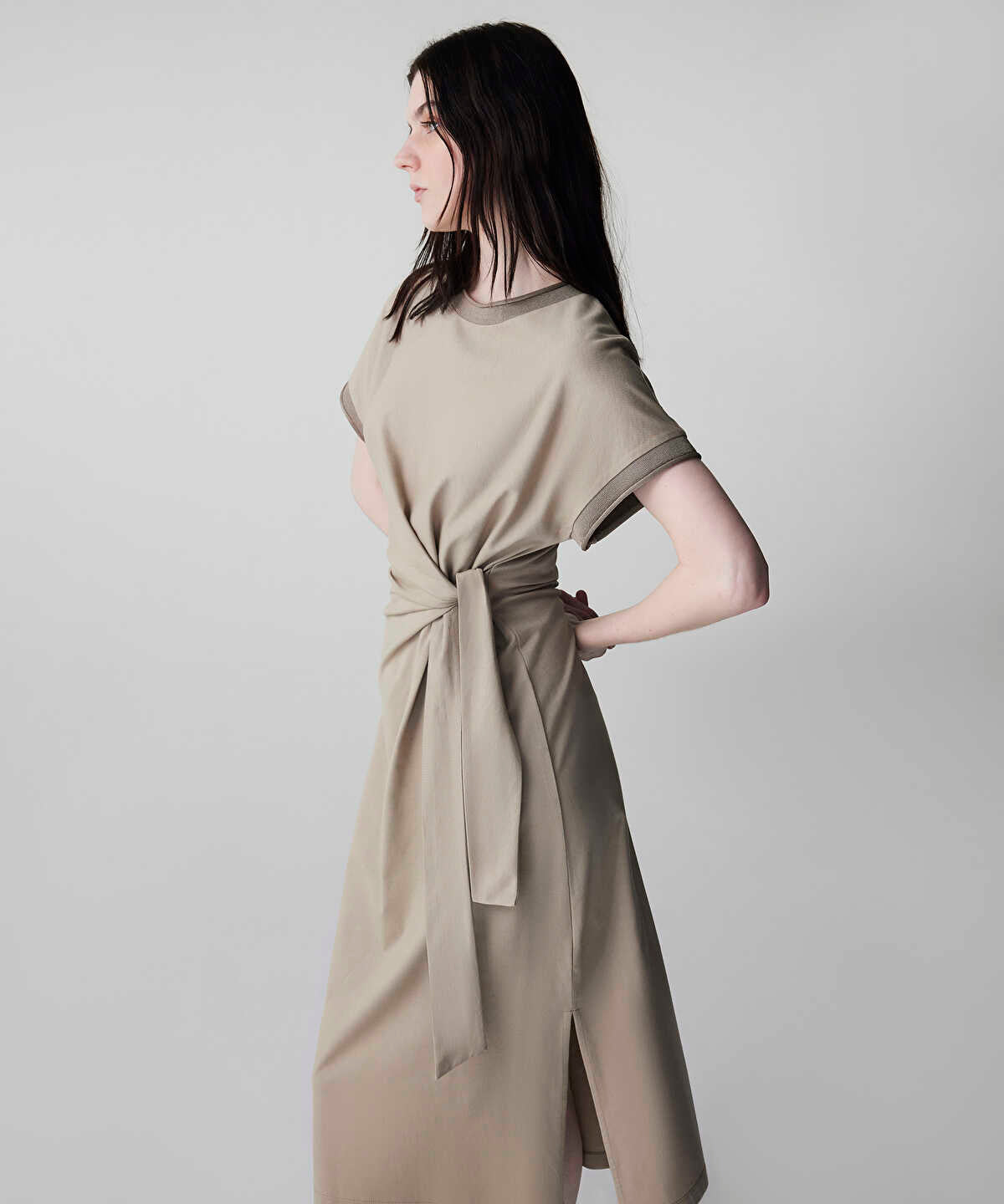 Zoomed Tie Waist Dress