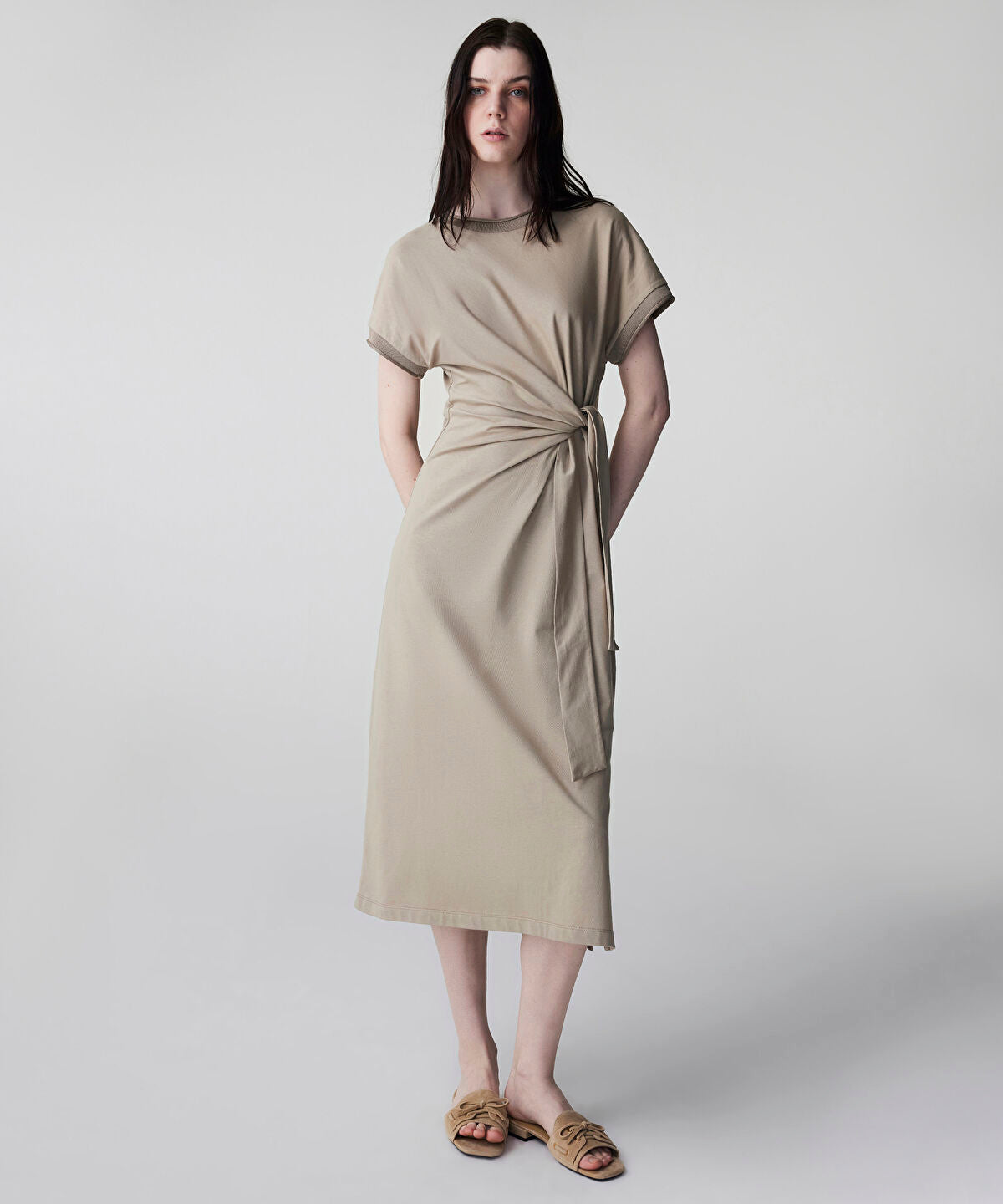 Zoomed Tie Waist Dress