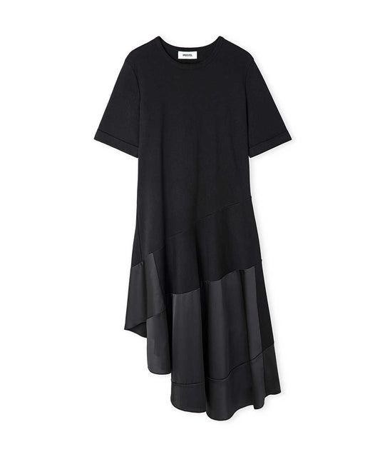 Asymmetric Mixed Dress 