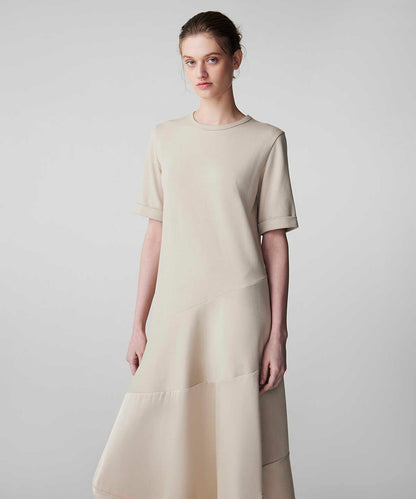 Asymmetric Mixed Dress 