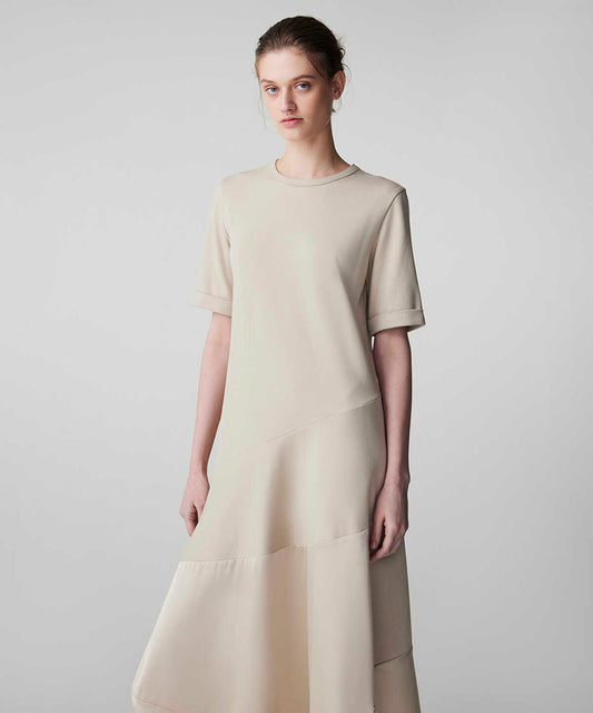Asymmetric Mixed Dress 
