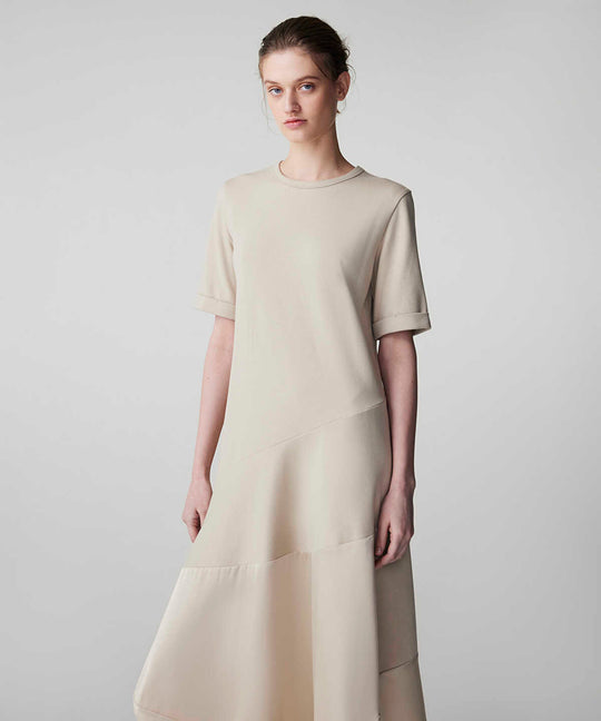 Asymmetric Mixed Dress 