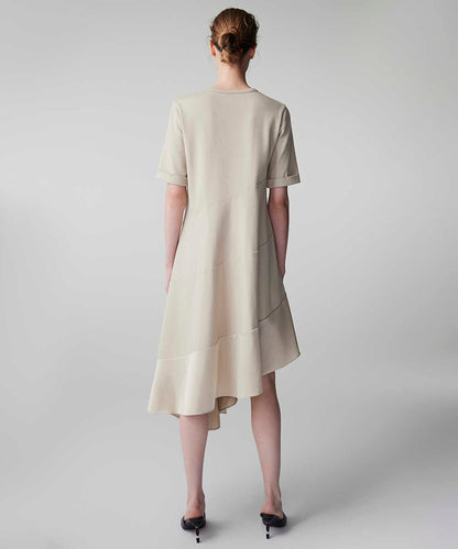 Asymmetric Mixed Dress 