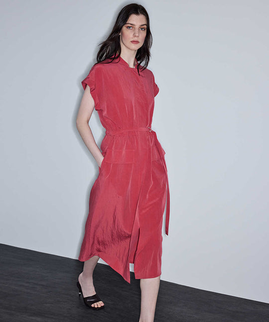 Belted Shirt Dress