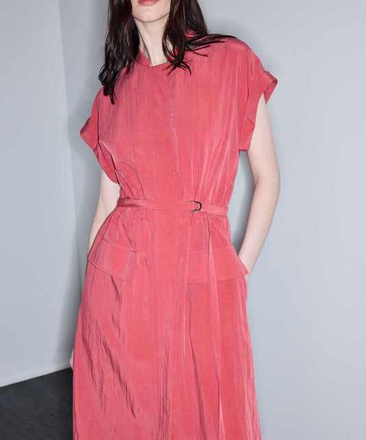Belted Shirt Dress