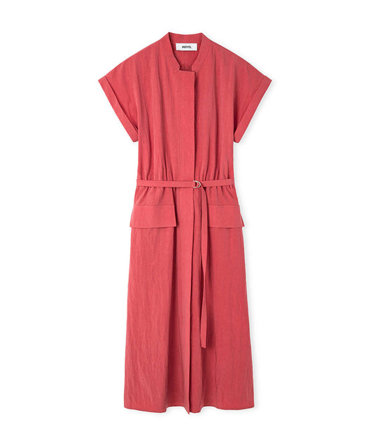 Belted Shirt Dress