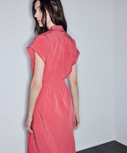 Belted Shirt Dress