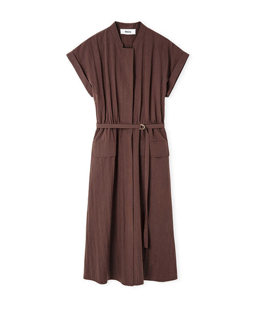 Belted Shirt Dress