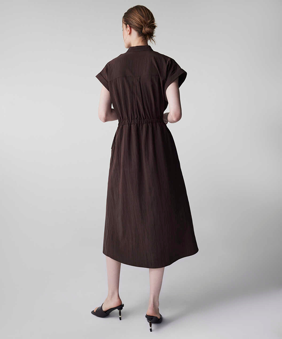Belted Shirt Dress