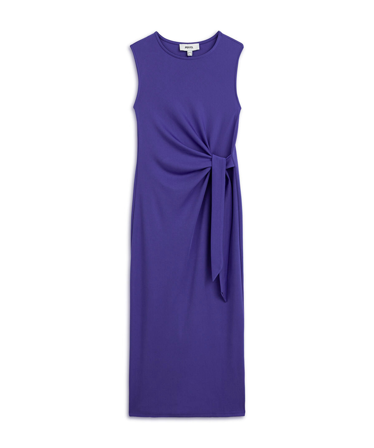 Tie-Waist Midi Dress