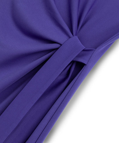 Tie-Waist Midi Dress