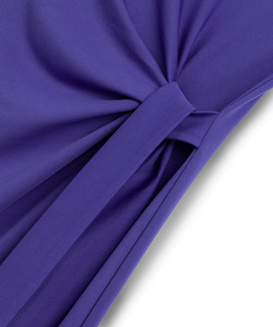 Tie-Waist Midi Dress