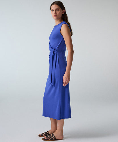 Tie-Waist Midi Dress