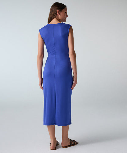 Tie-Waist Midi Dress