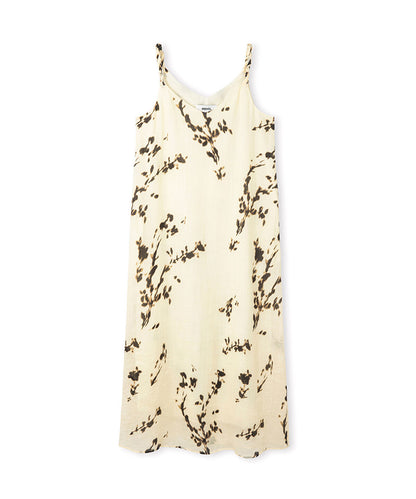 Printed Ramie Dress