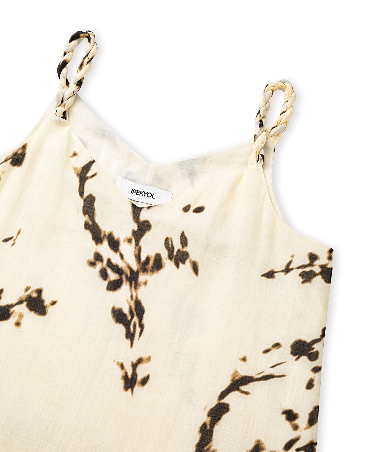 Zoomed Printed Ramie Dress