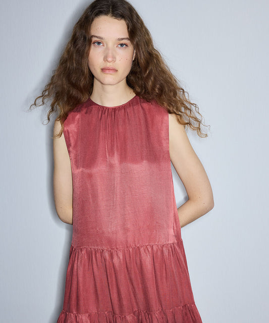 Tiered Midi Dress