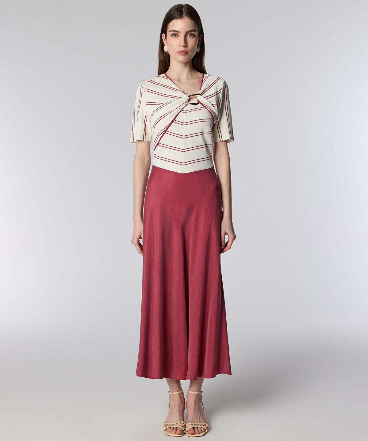 Zoomed Mixed Layered Dress