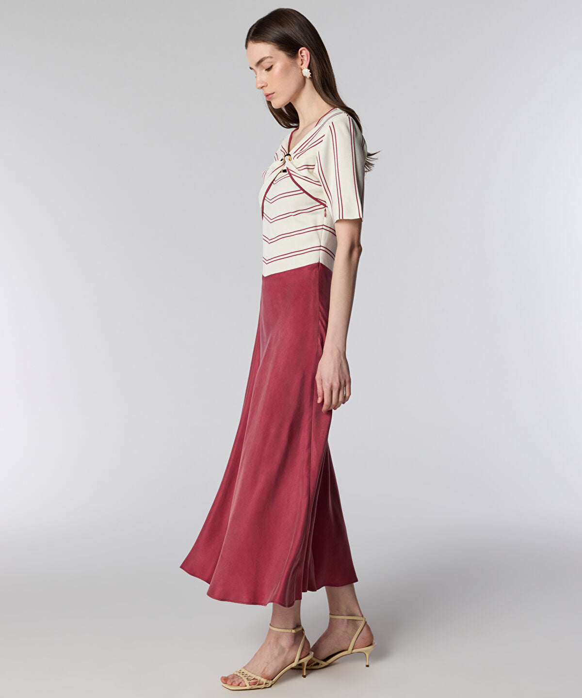 Mixed Layered Dress