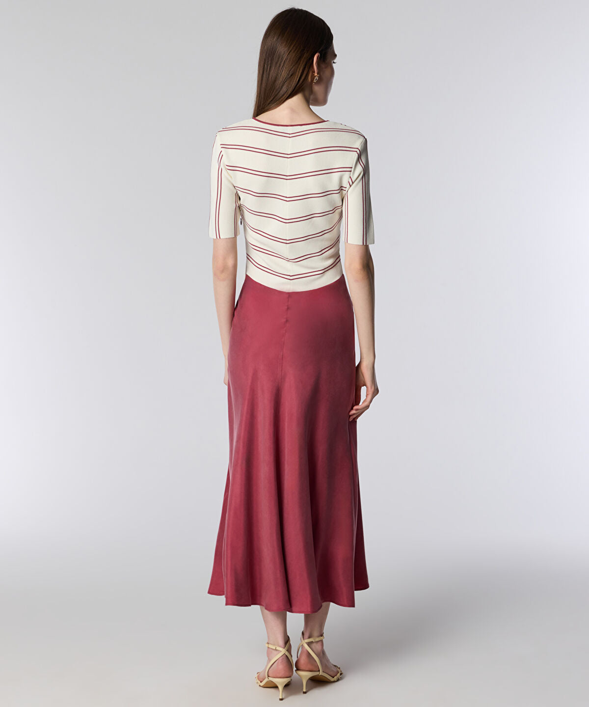 Zoomed Mixed Layered Dress