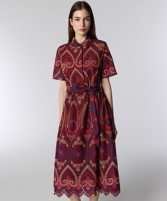 Printed Shirt Dress