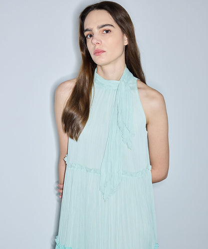 Ombre Chiffon Maxi Dress