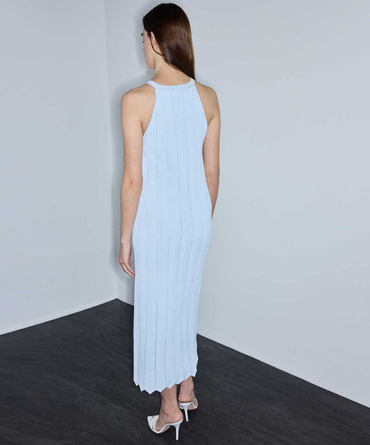 Embellished Halter Dress