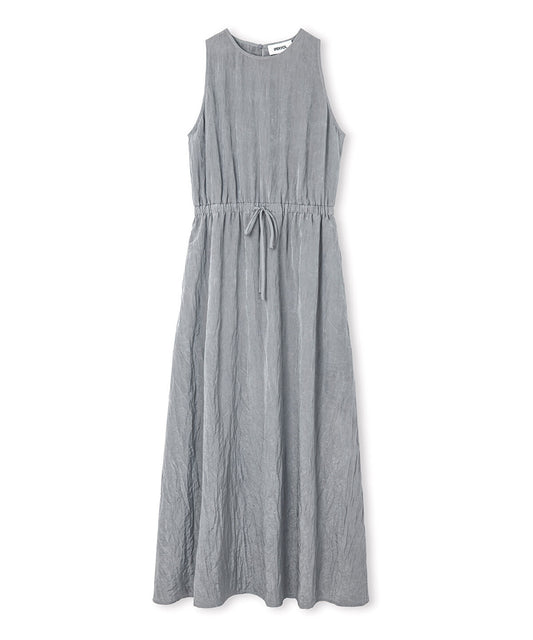 Crinkled-Texture Dress