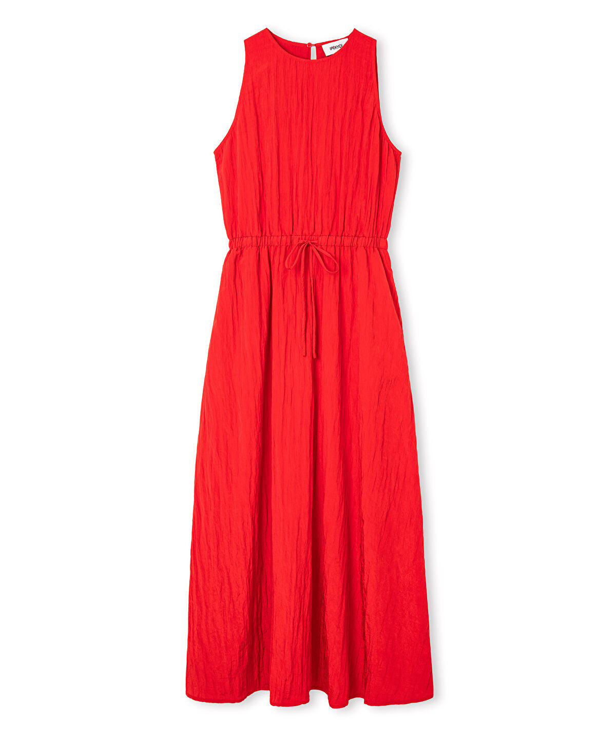 Zoomed Crinkled-Texture Dress