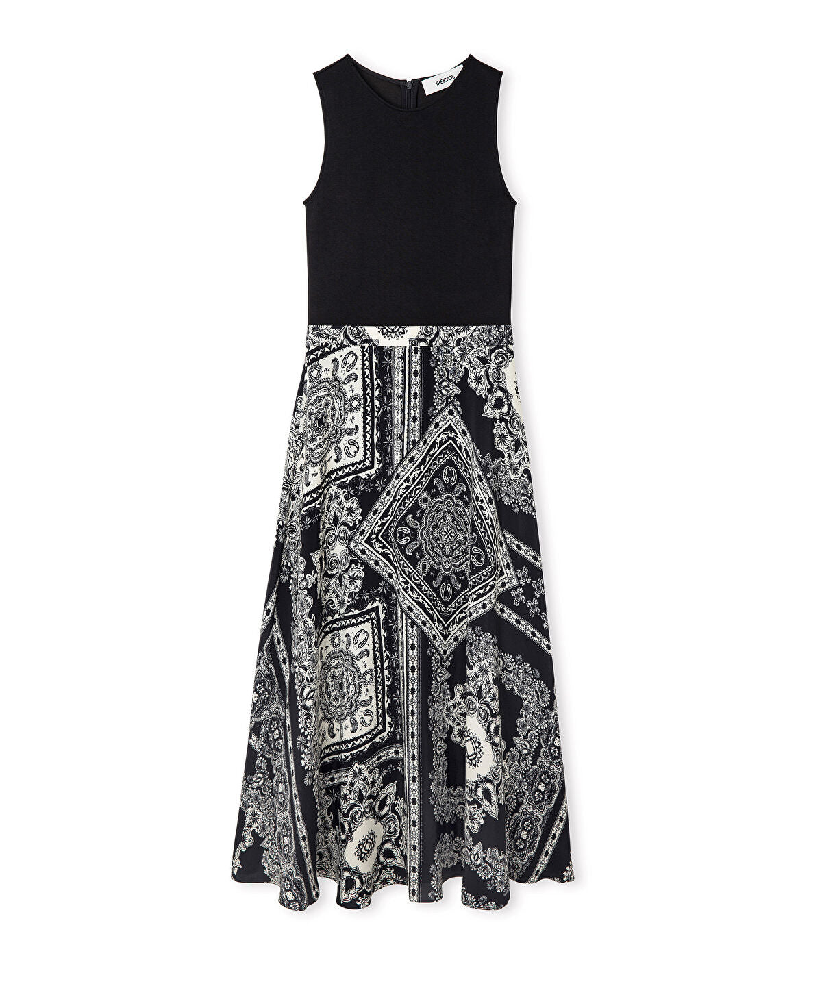 Zoomed Paisley-Print Viscose Dress