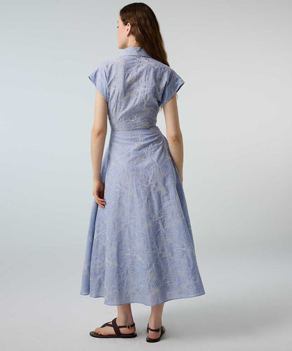 Floral Poplin Dress