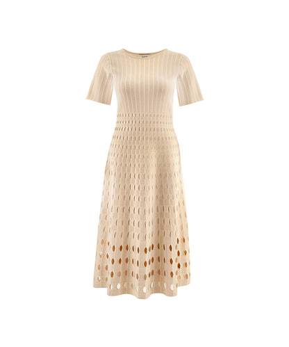 Cutout Knit Dress