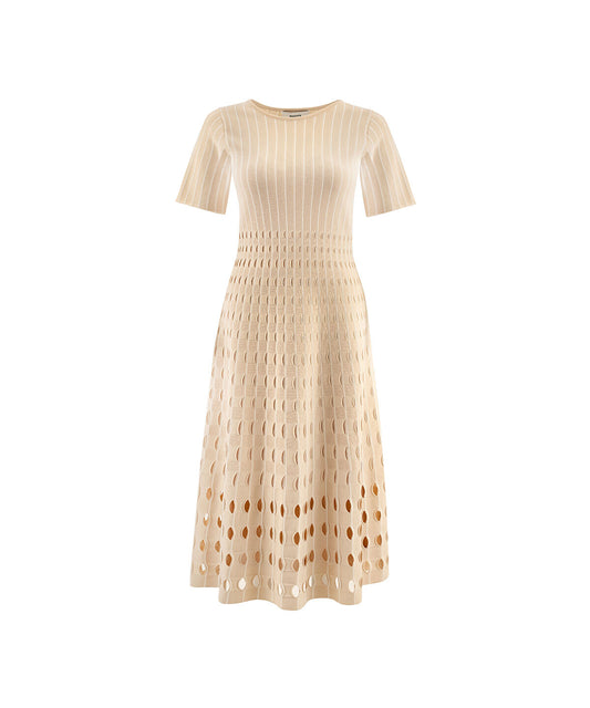 Cutout Knit Dress