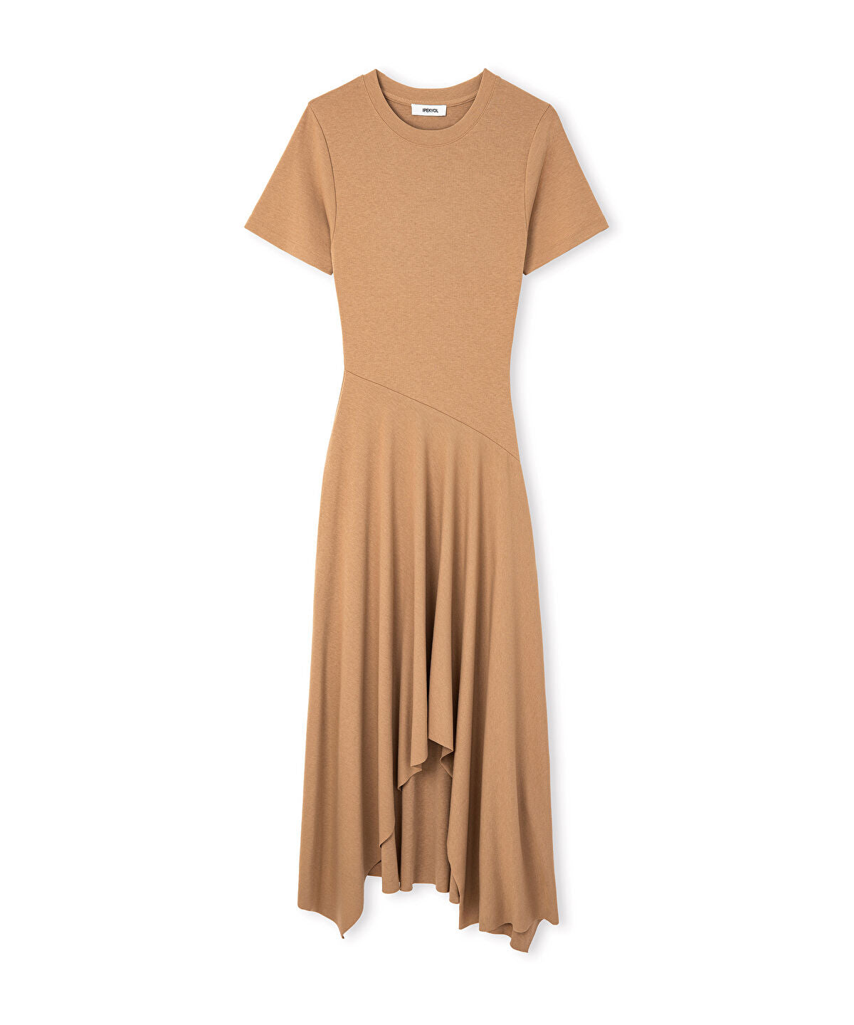 Zoomed Asymmetric Jersey Dress