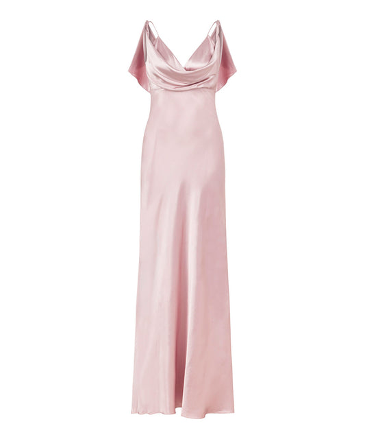 Cowl Neck Maxi Dress